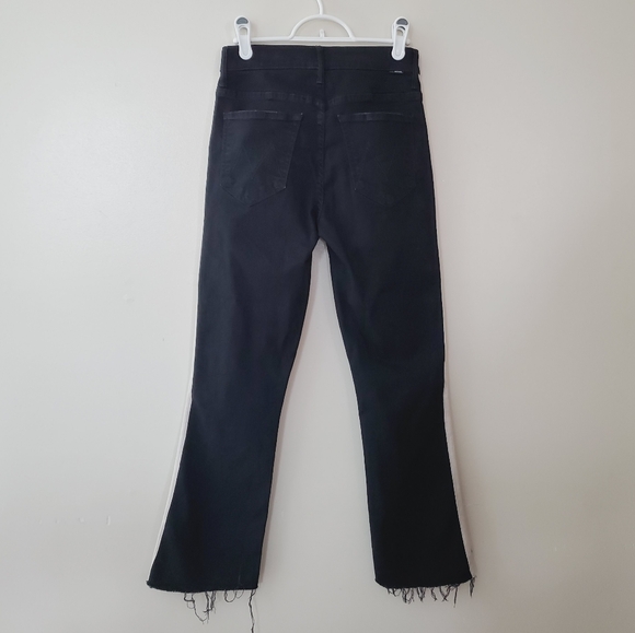 MOTHER Denim The Insider Crop Step Fray Guilty Racer - Picture 11 of 16